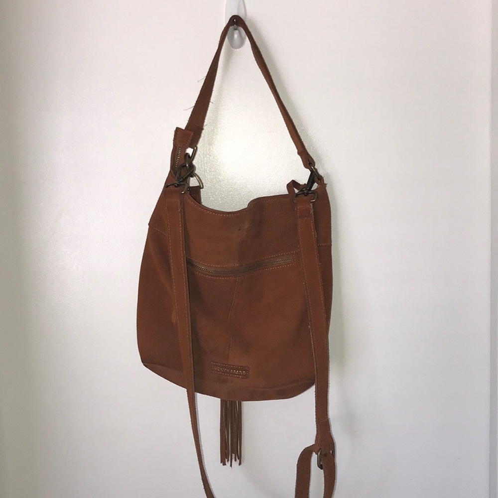 Lucky Brand Suede Crossbody